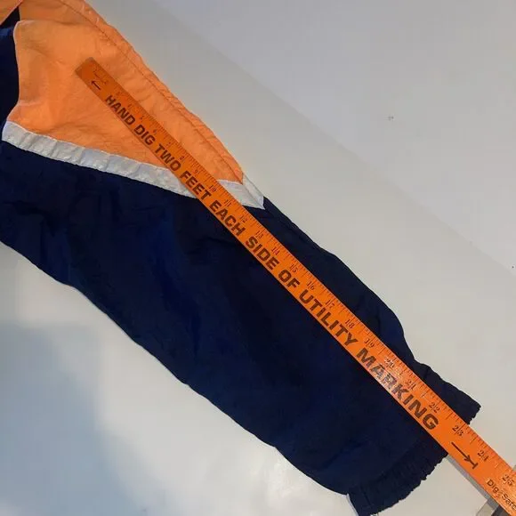 Vtg Chicago Bears lightweight jacket Men L Hilton Tag Windbreaker NFL Football - Picture 14 of 16